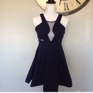 Dear Moon  cut out dress